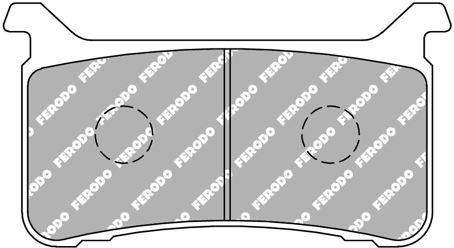 FDB2300XRAC BRAKE PADS SINTER