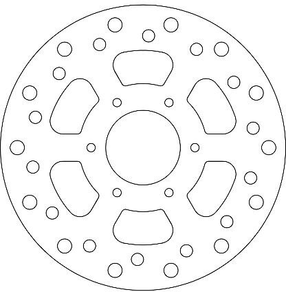 FMD0312R FIXED BRAKE DISC