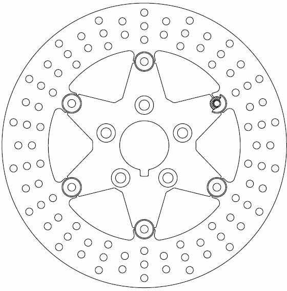 FMD0211RPF FLOATING BRAKE DISC
