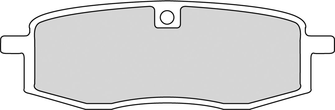 FDB411P BRAKE PADS ORGANIC