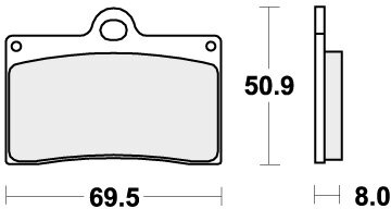 566RST BRAKE PADS SINTER SPORT