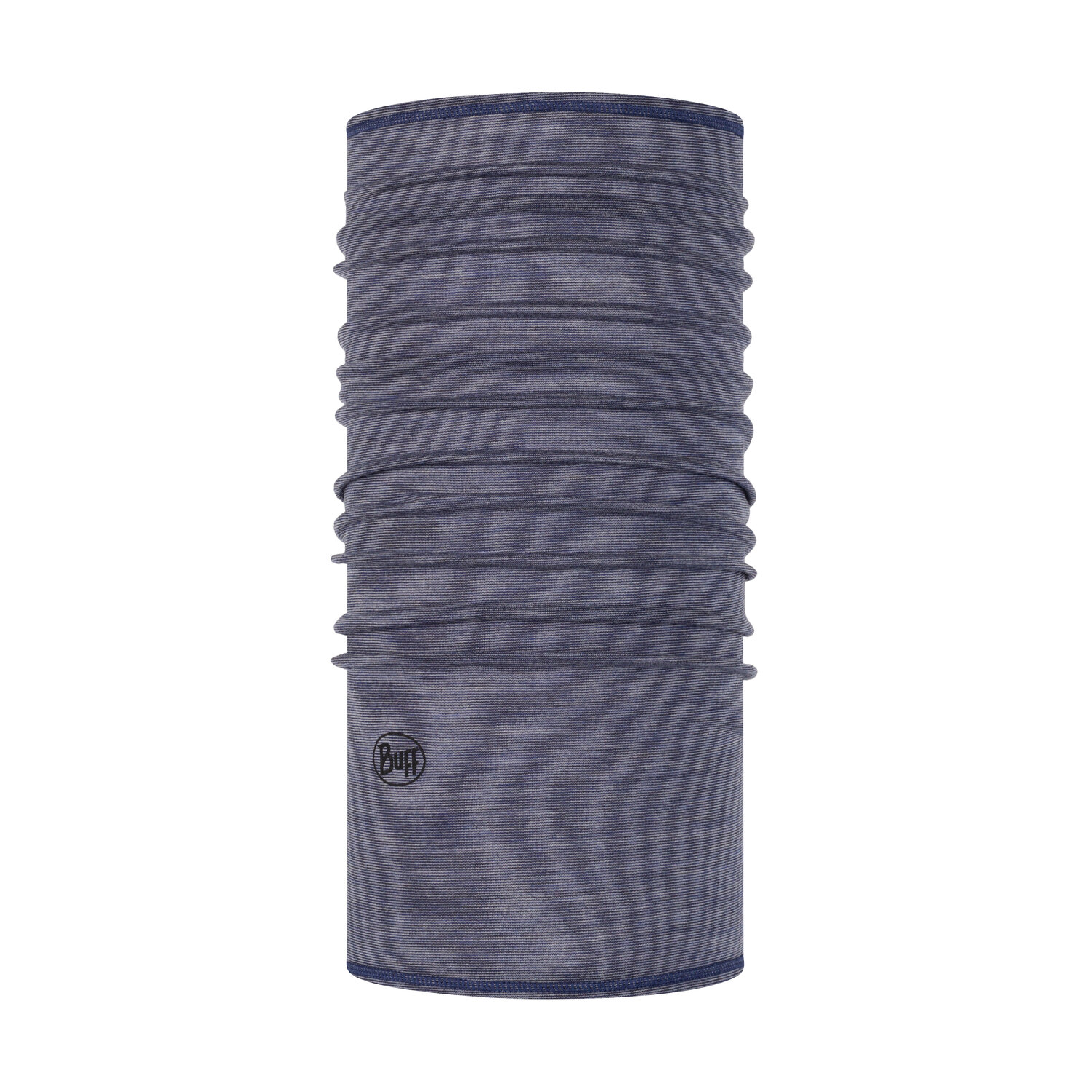 Buff Lightweight Merino Wool Light Demin Multi Stripes