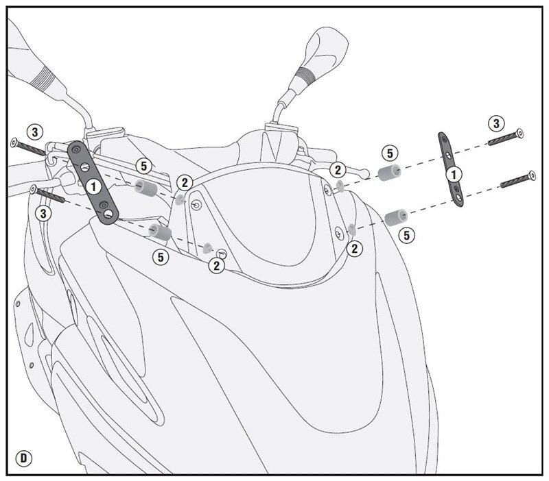 D2120KIT-FIX KIT FOR WINDSHIELD G2120DTG