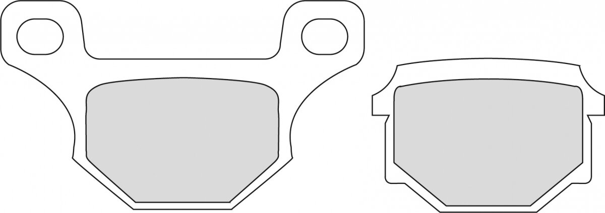 FDB384P BRAKE PADS ORGANIC