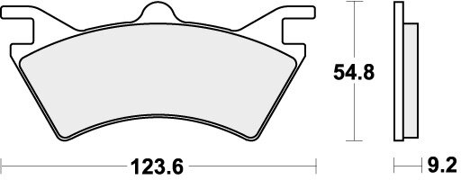 757RSI BRAKE PADS SINTER RACING