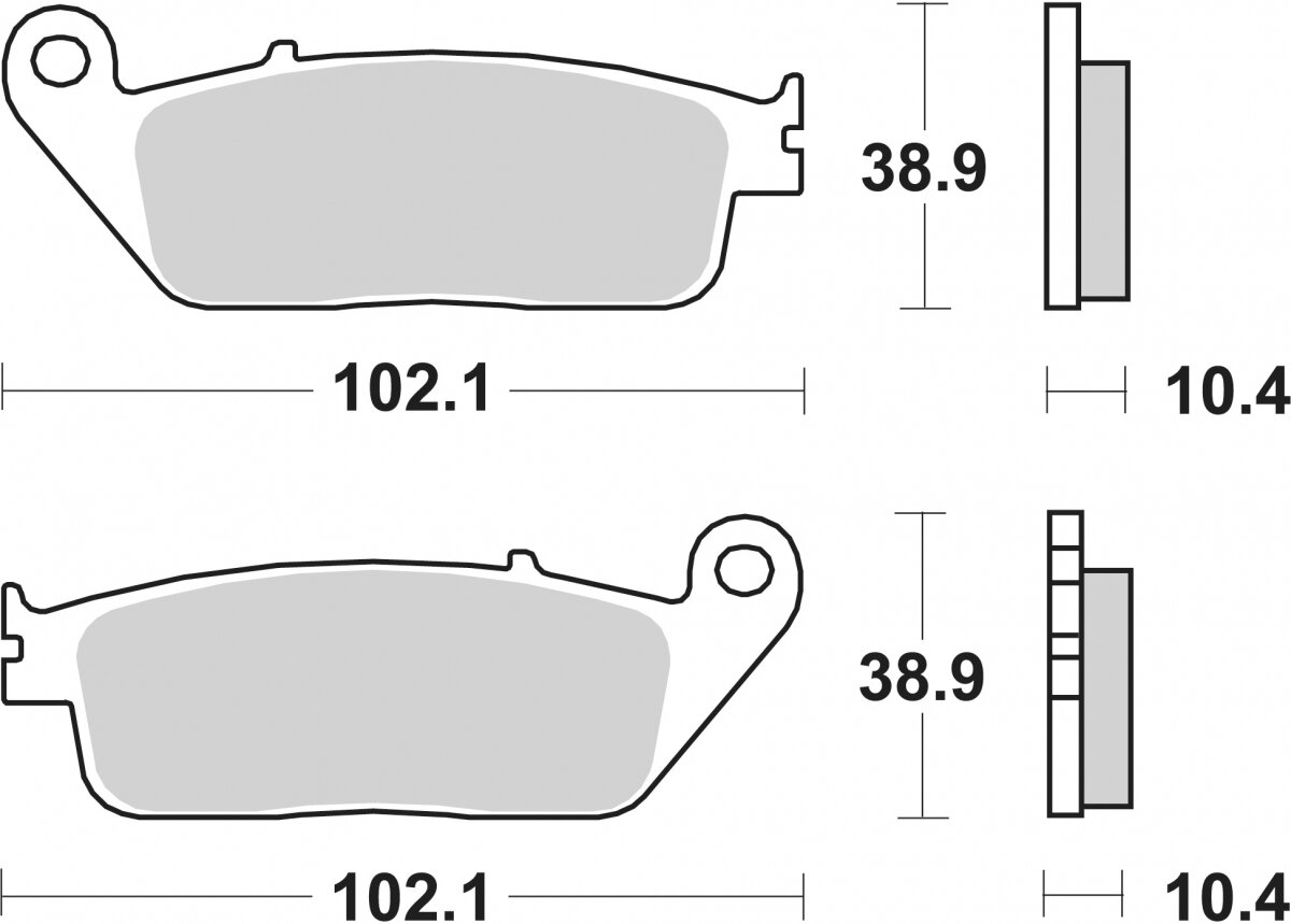 181MS BRAKE PADS SINTER