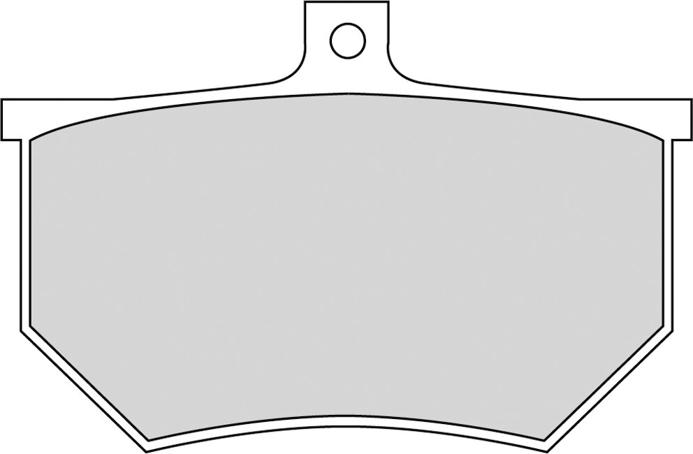 FRP410P BRAKE PADS ORGANIC