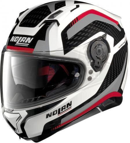 N87 Arkad integraalhelm - Rood - L
