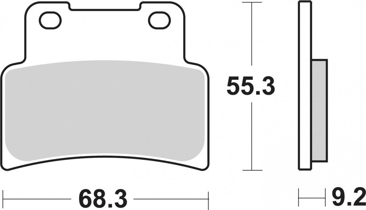 214MS BRAKE PADS SINTER
