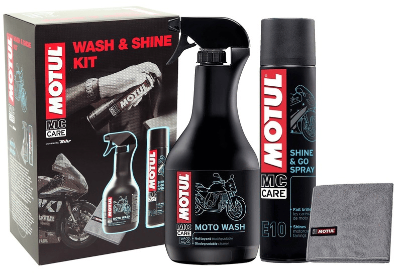 MOTUL Wash & Shine kit