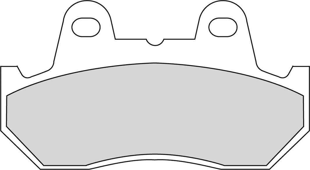 FDB538P BRAKE PADS ORGANIC