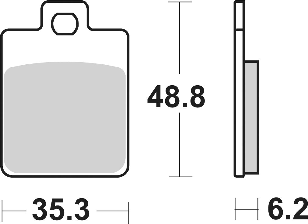 202MS BRAKE PADS SINTER