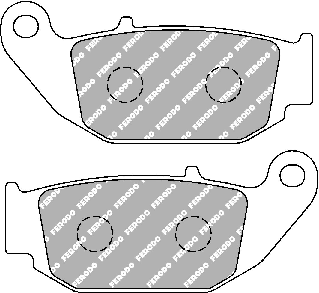 FDB2275EF BRAKE PADS ORGANIC