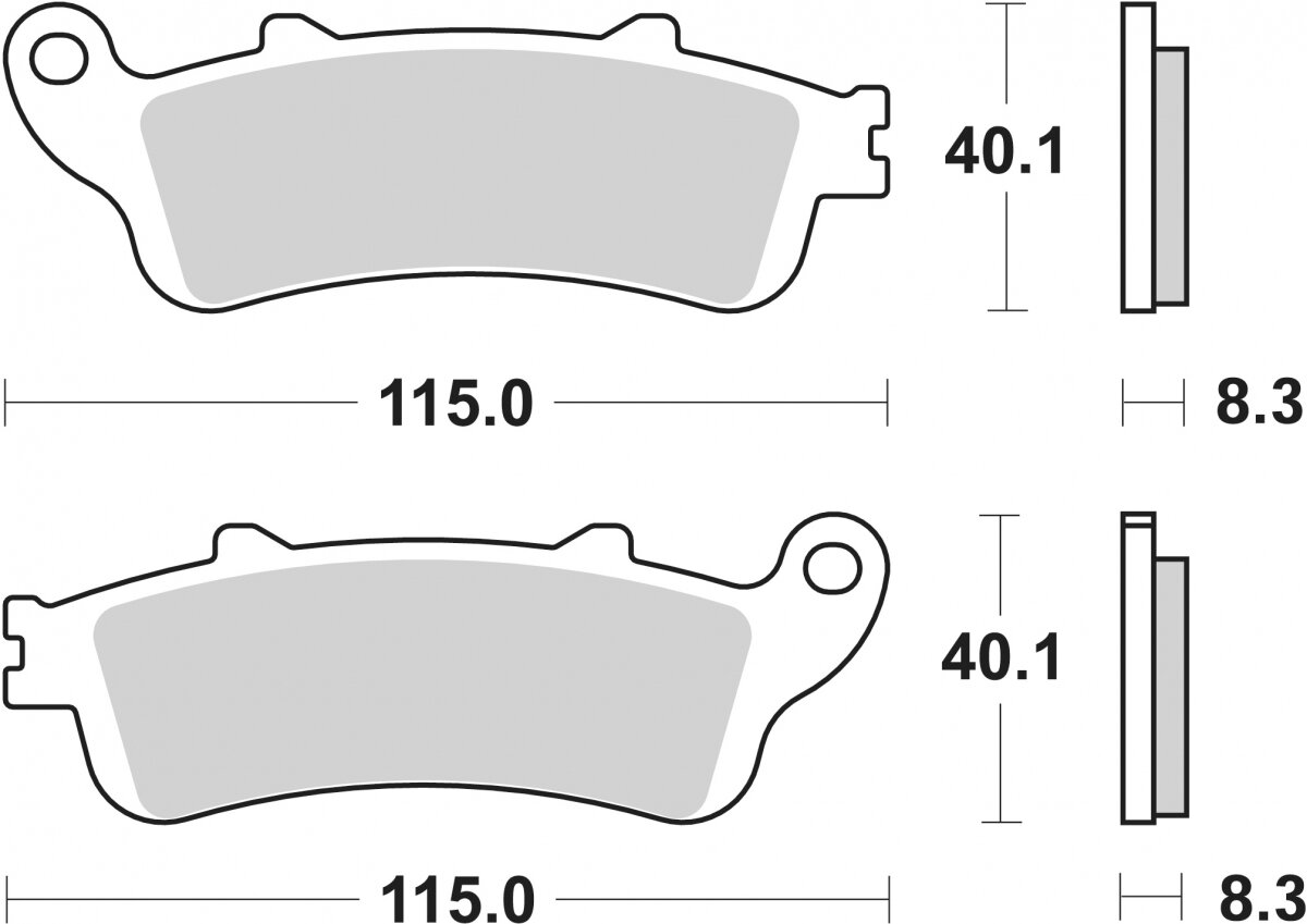 156MS BRAKE PADS SINTER