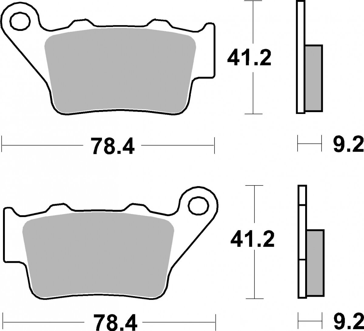 175MS BRAKE PADS SINTER