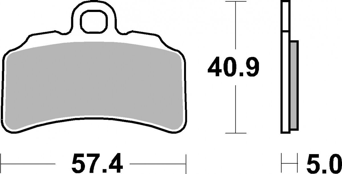 963HF BRAKE PADS ORGANIC