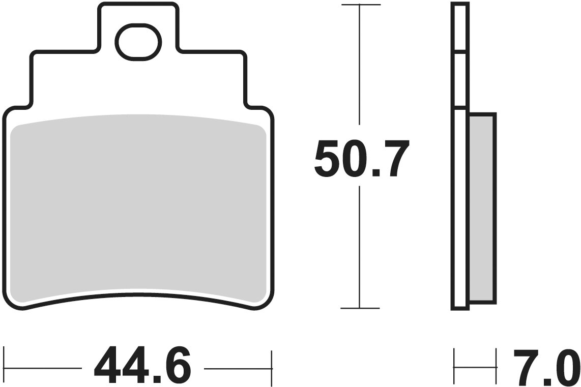 171MS BRAKE PADS SINTER