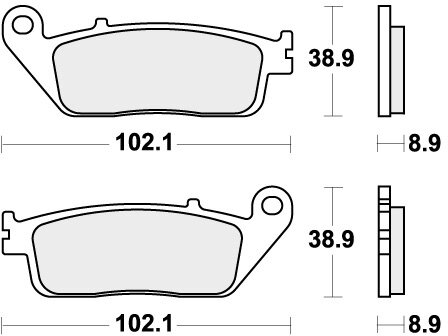 811LS BRAKE PADS SINTER