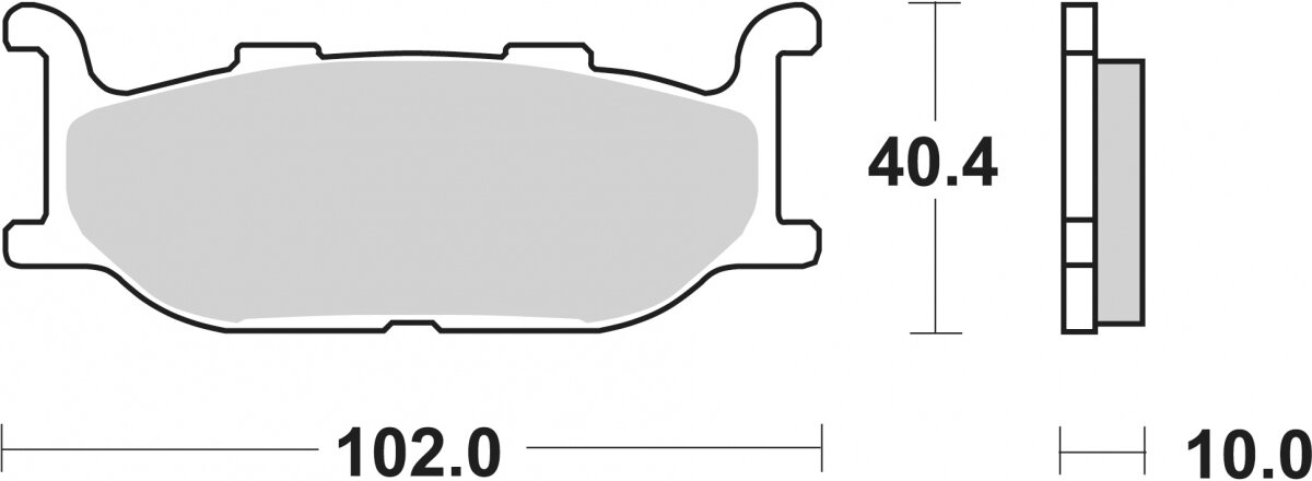 170MS BRAKE PADS SINTER
