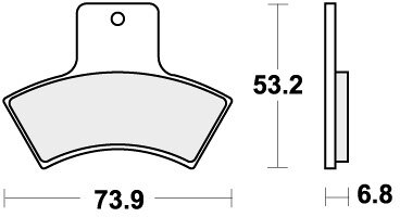 755SI BRAKE PADS SINTER