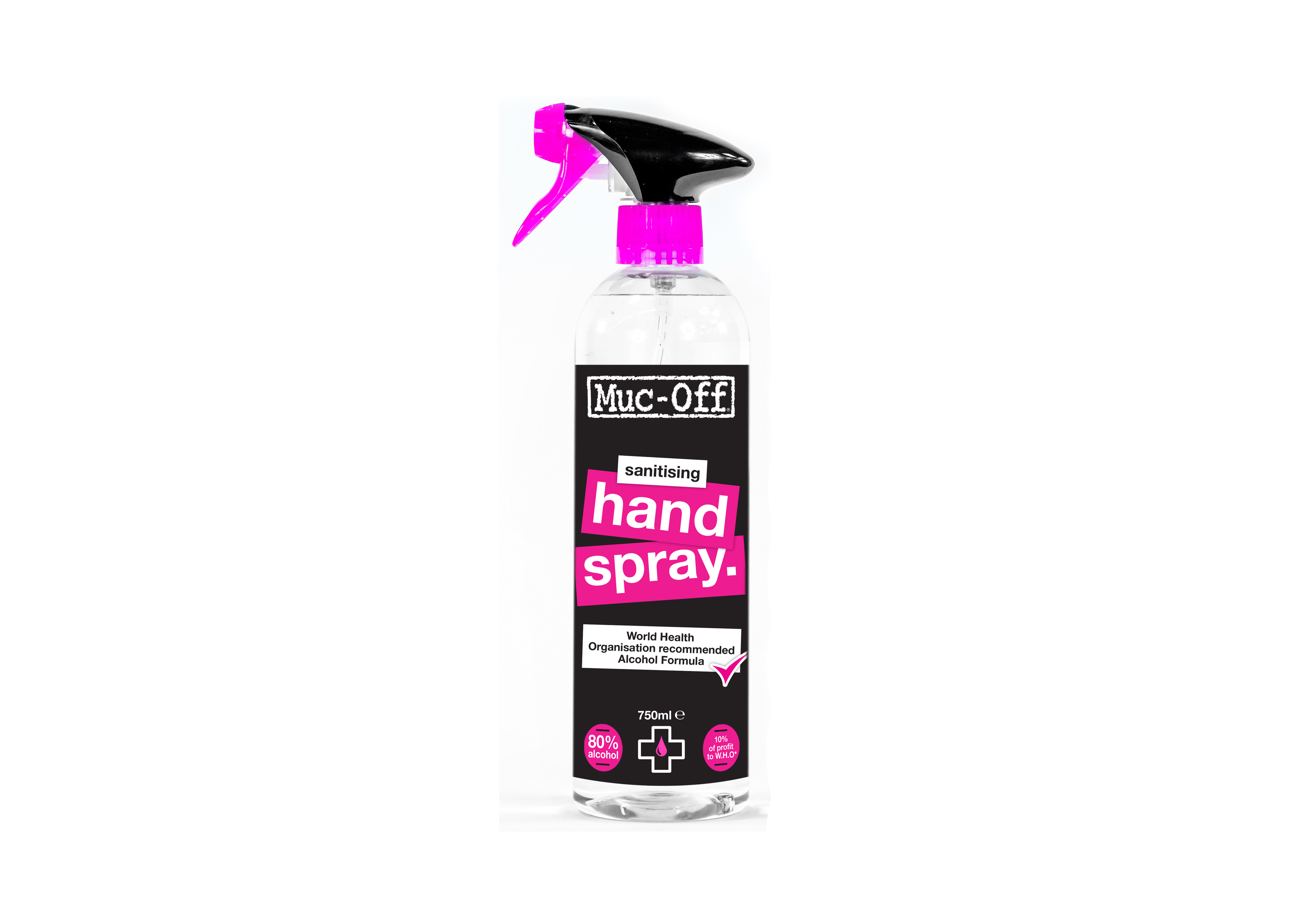 Antibacteriele hand spray, Pink trigger 750ml
