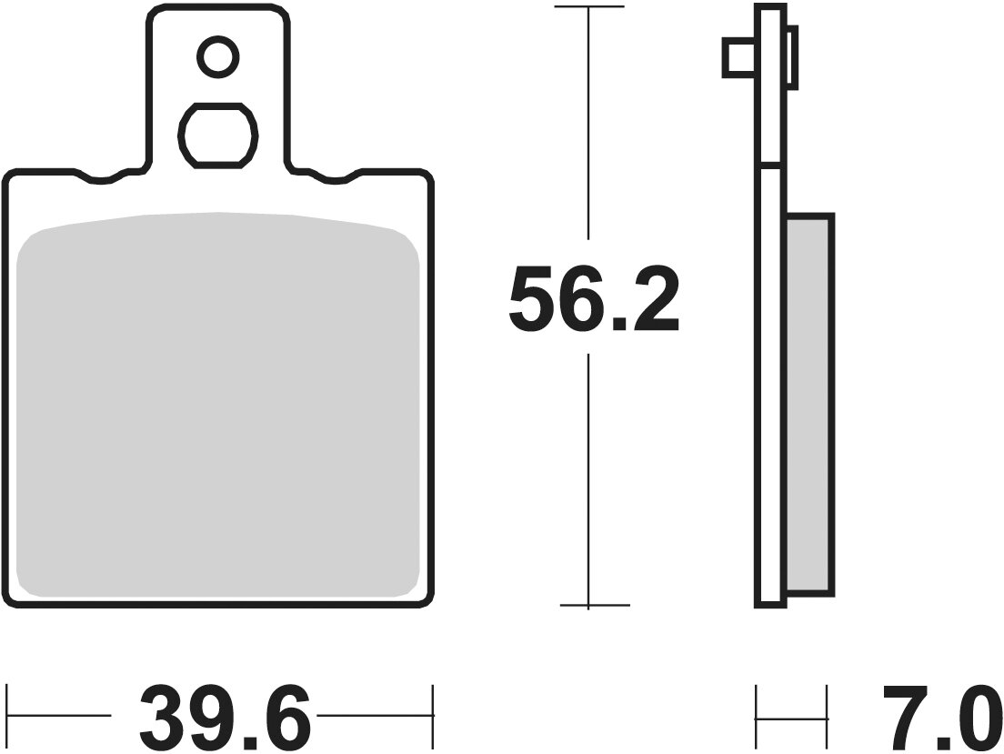 138HF BRAKE PADS ORGANIC