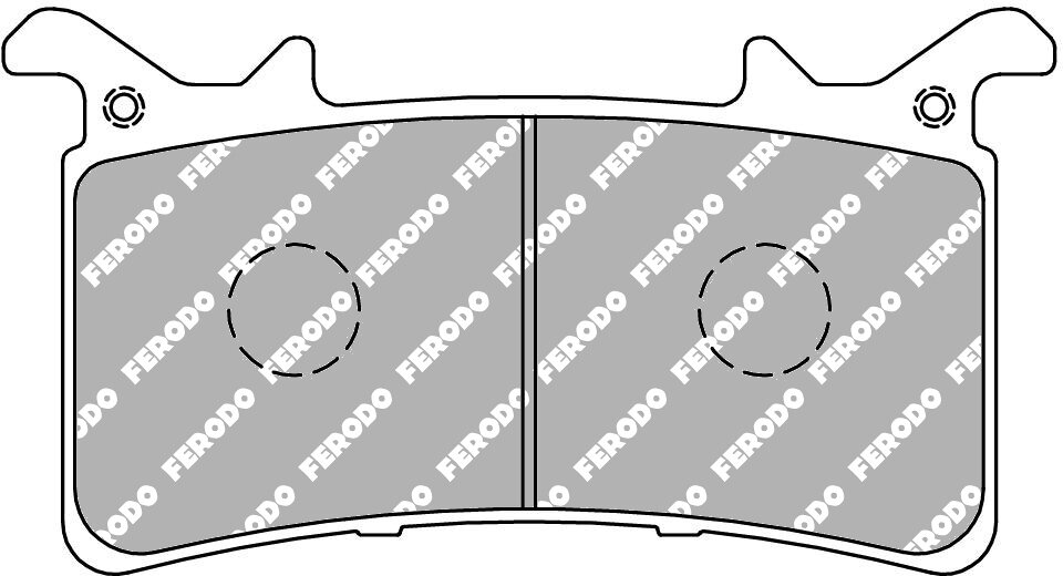 FDB2324CPRO BRAKE PADS CERAMIC