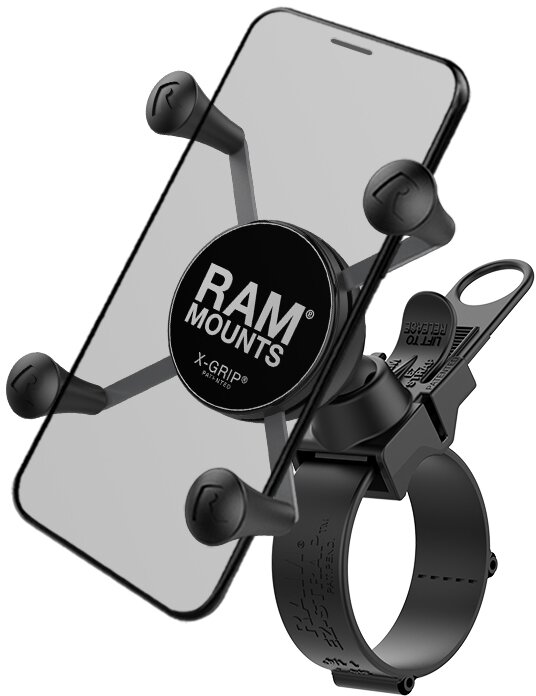 Ram Mounts SB-187-UN7U EZ-strap + X-grip