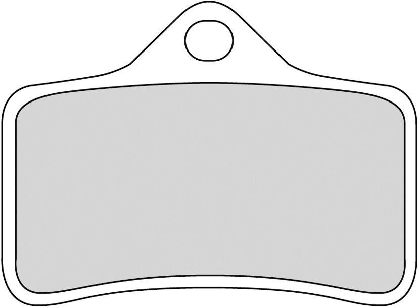 FDB2033P BRAKE PADS ORGANIC