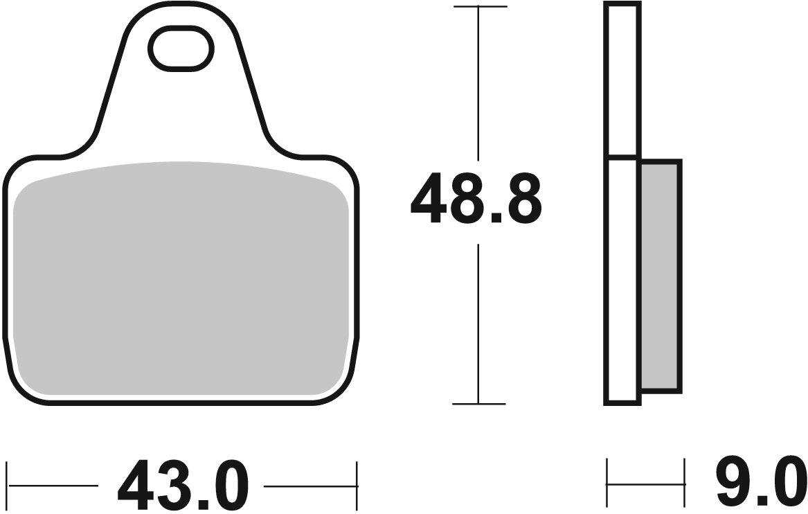 887RST BRAKE PADS SINTER SPORT