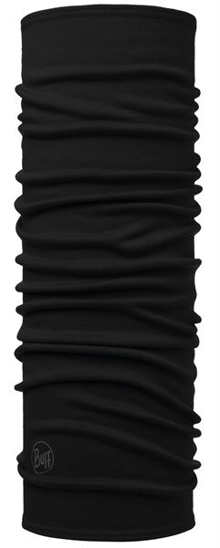 Midweight Merino Wool  Solid Black