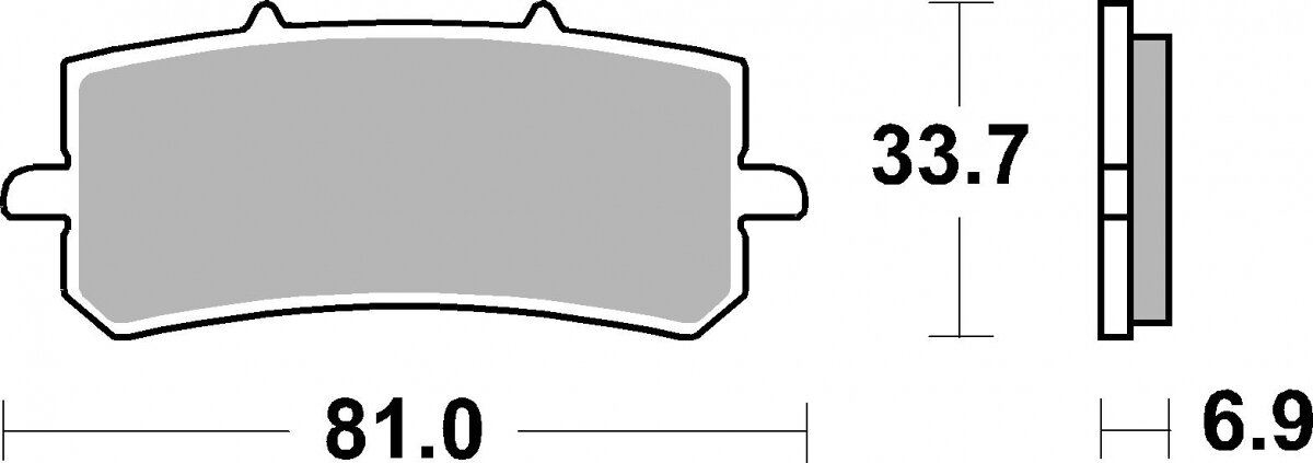 962RST BRAKE PADS SINTER SPORT