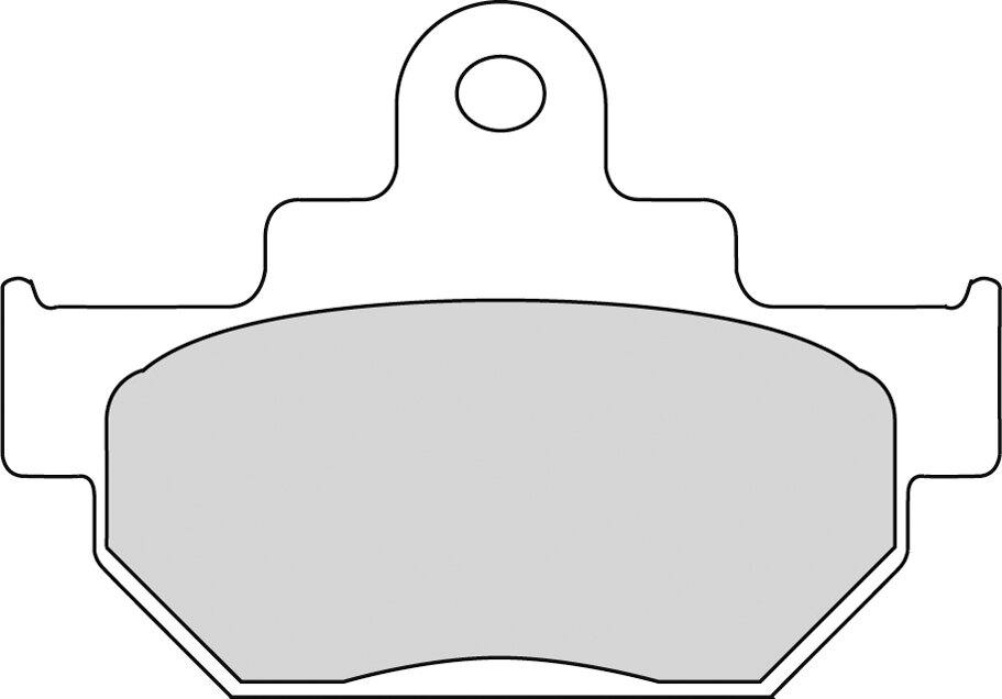FDB404P BRAKE PADS ORGANIC