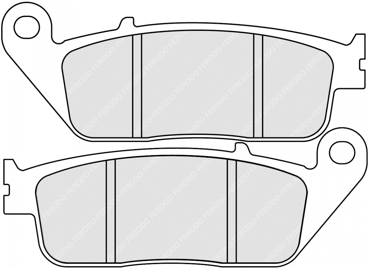 FDB570ST BRAKE PADS SINTER