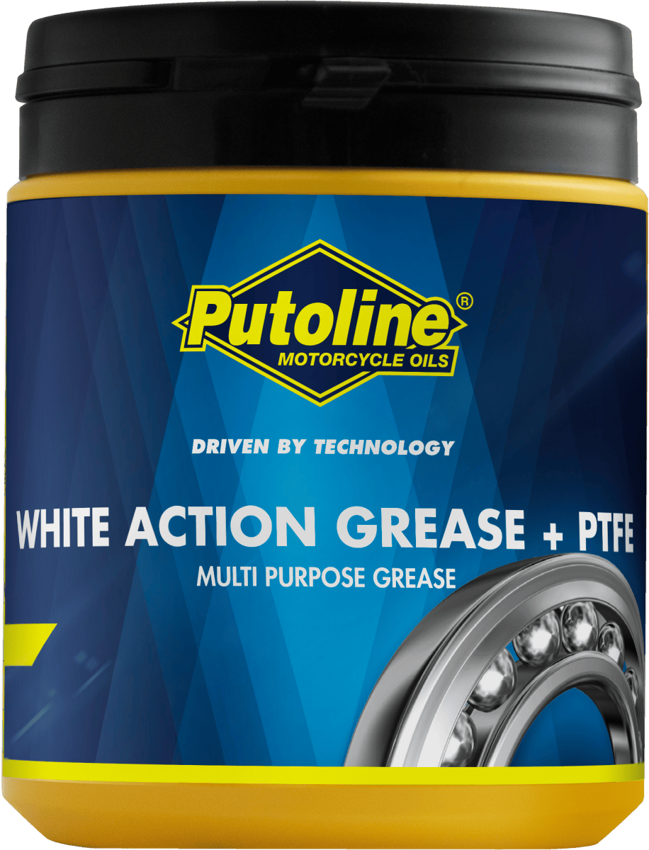 WHITE ACTION GREASE + PTFE 600G