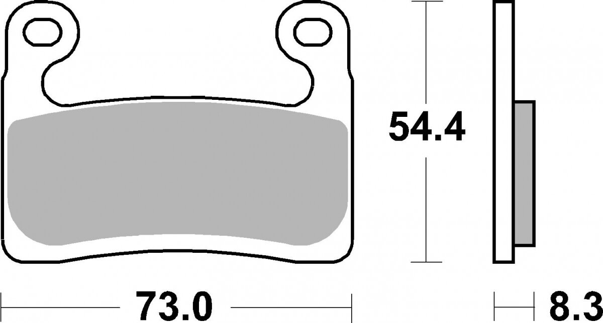 960RST BRAKE PADS SINTER SPORT