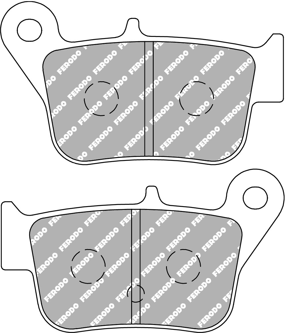 FDB2292EF BRAKE PADS ORGANIC