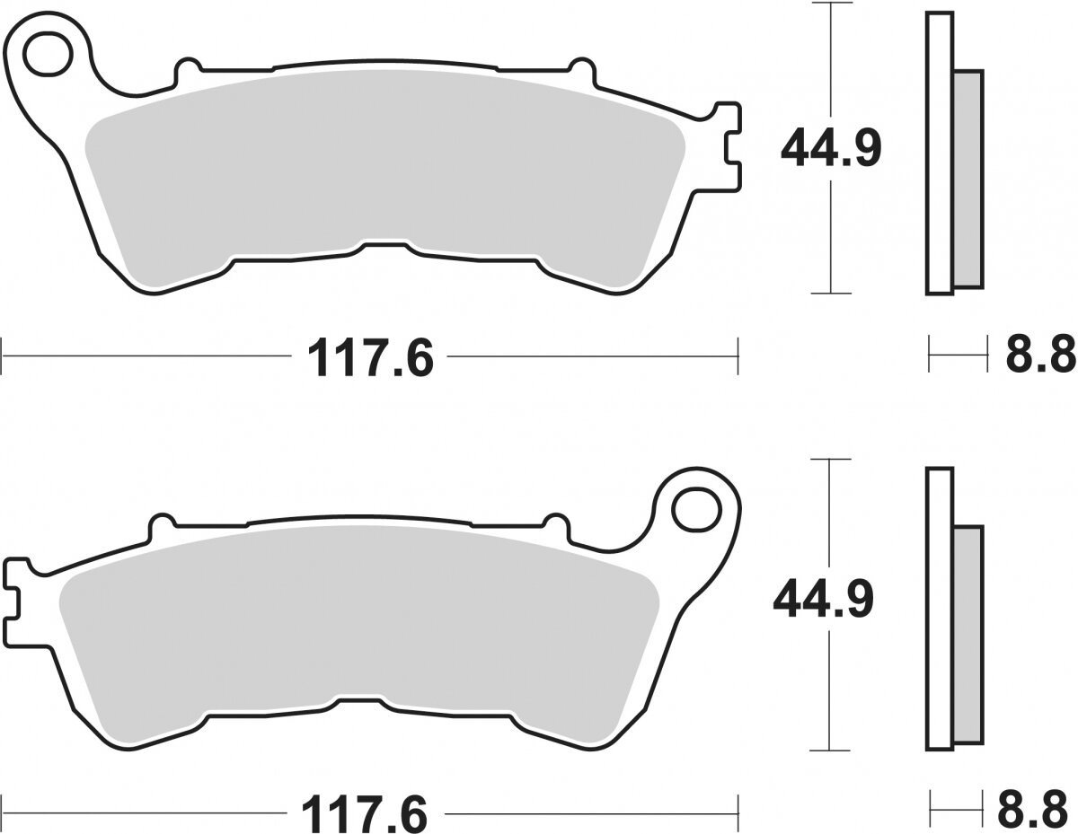192MS BRAKE PADS SINTER