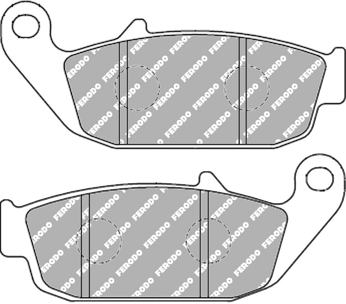 FDB2286EF BRAKE PADS ORGANIC