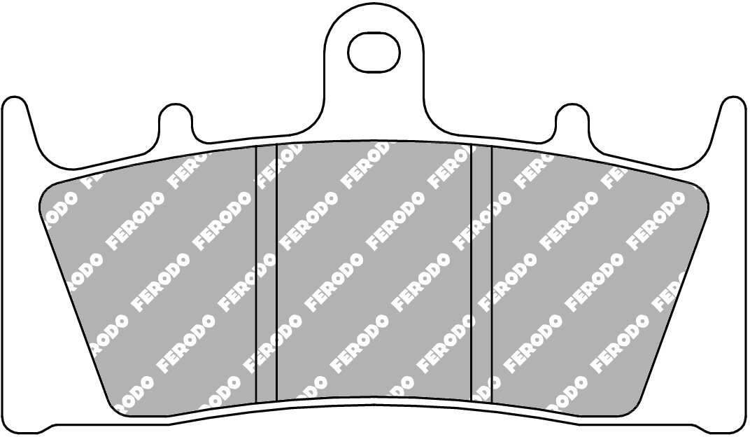 FDB873EF BRAKE PADS ORGANIC