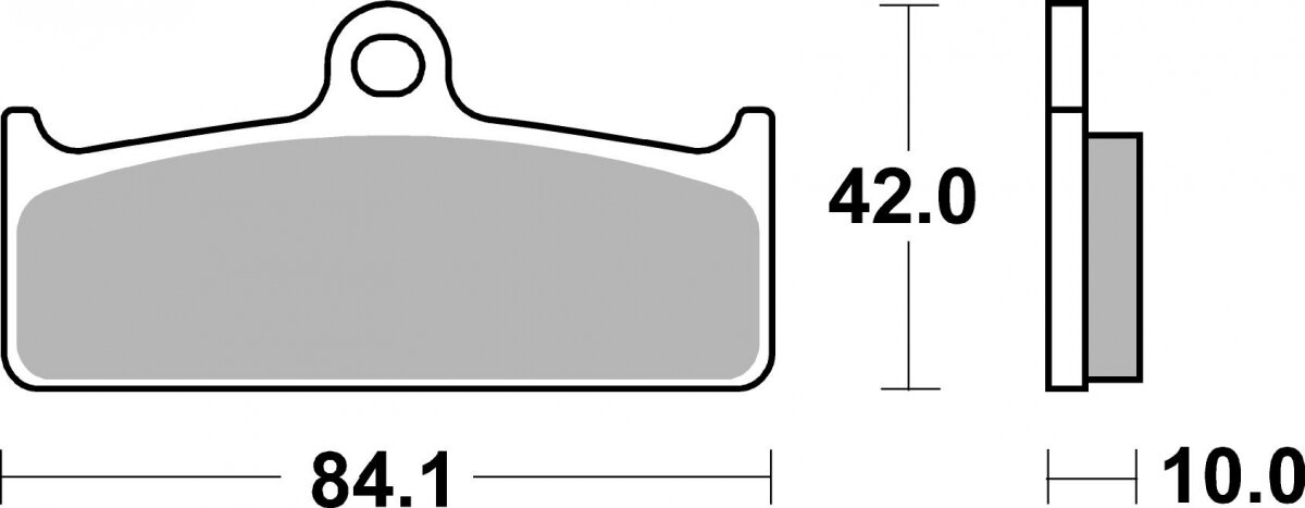 825DS-1 BRAKE PADS SINTER RACING
