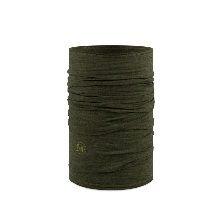 Buff Lightweight Merino Wool Solid Bark