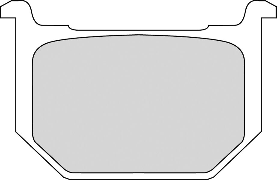 FDB218P BRAKE PADS ORGANIC