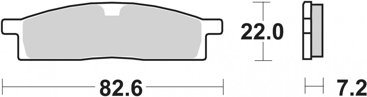 136HF BRAKE PADS ORGANIC