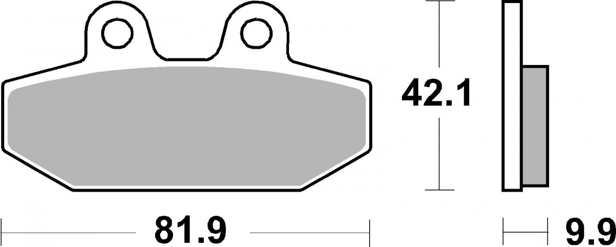 949HLS BRAKE PADS SINTER