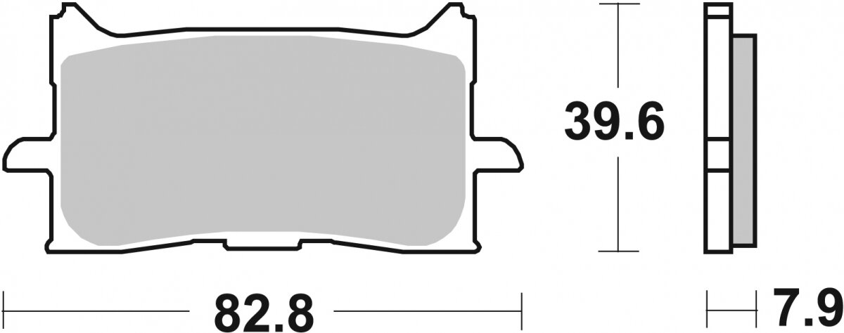 940RST BRAKE PADS SINTER SPORT