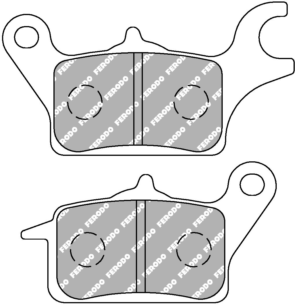 FDB2282EF BRAKE PADS ORGANIC