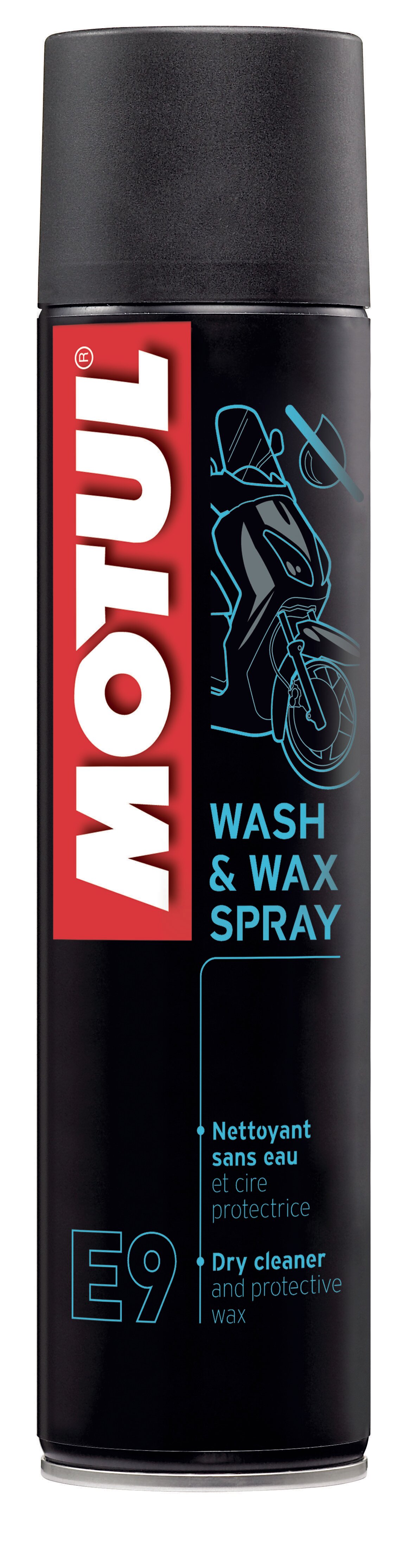 Motul E9 wash&wax spray 0.4L