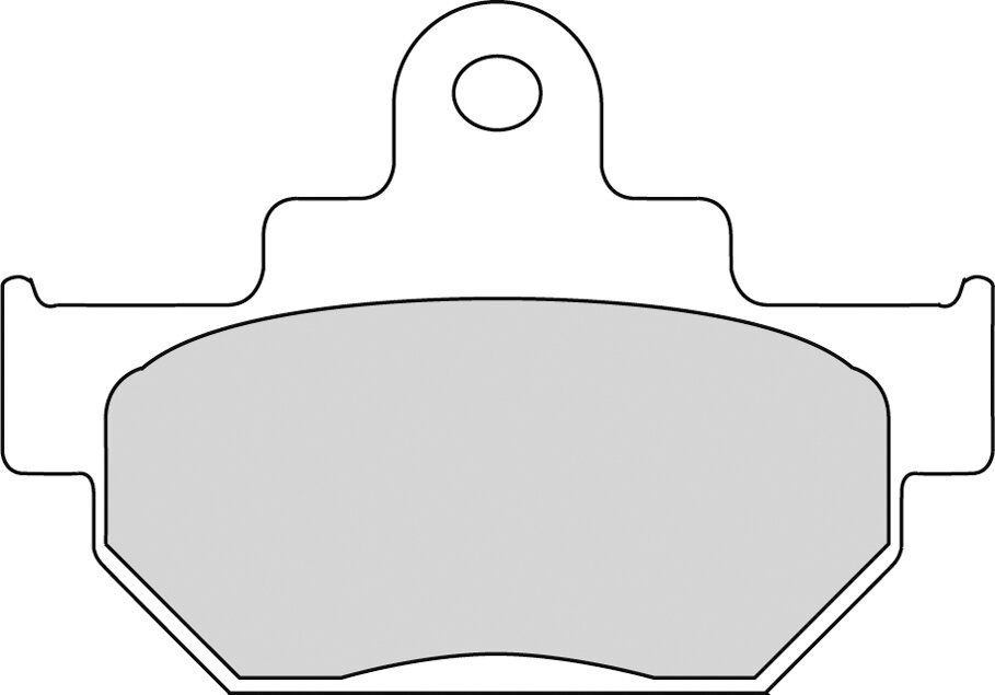 FDB673P BRAKE PADS ORGANIC