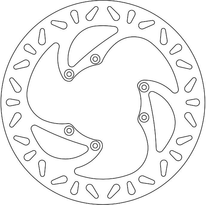 FMD0404R FIXED BRAKE DISC